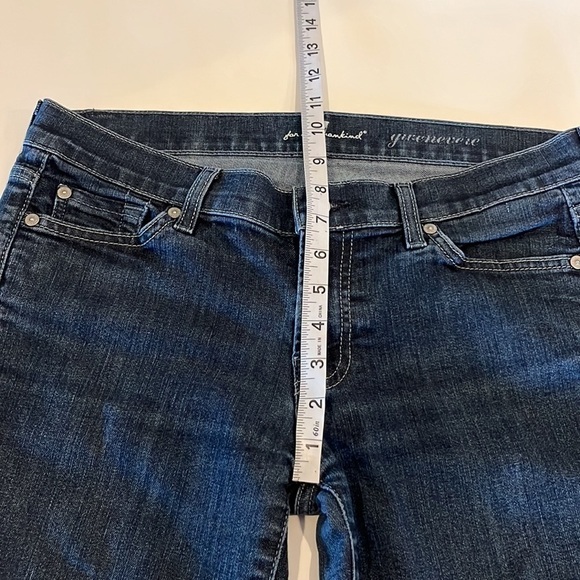 7 For All Mankind Gwenevere Mid Rise Skinny Size 26 - Picture 5 of 16